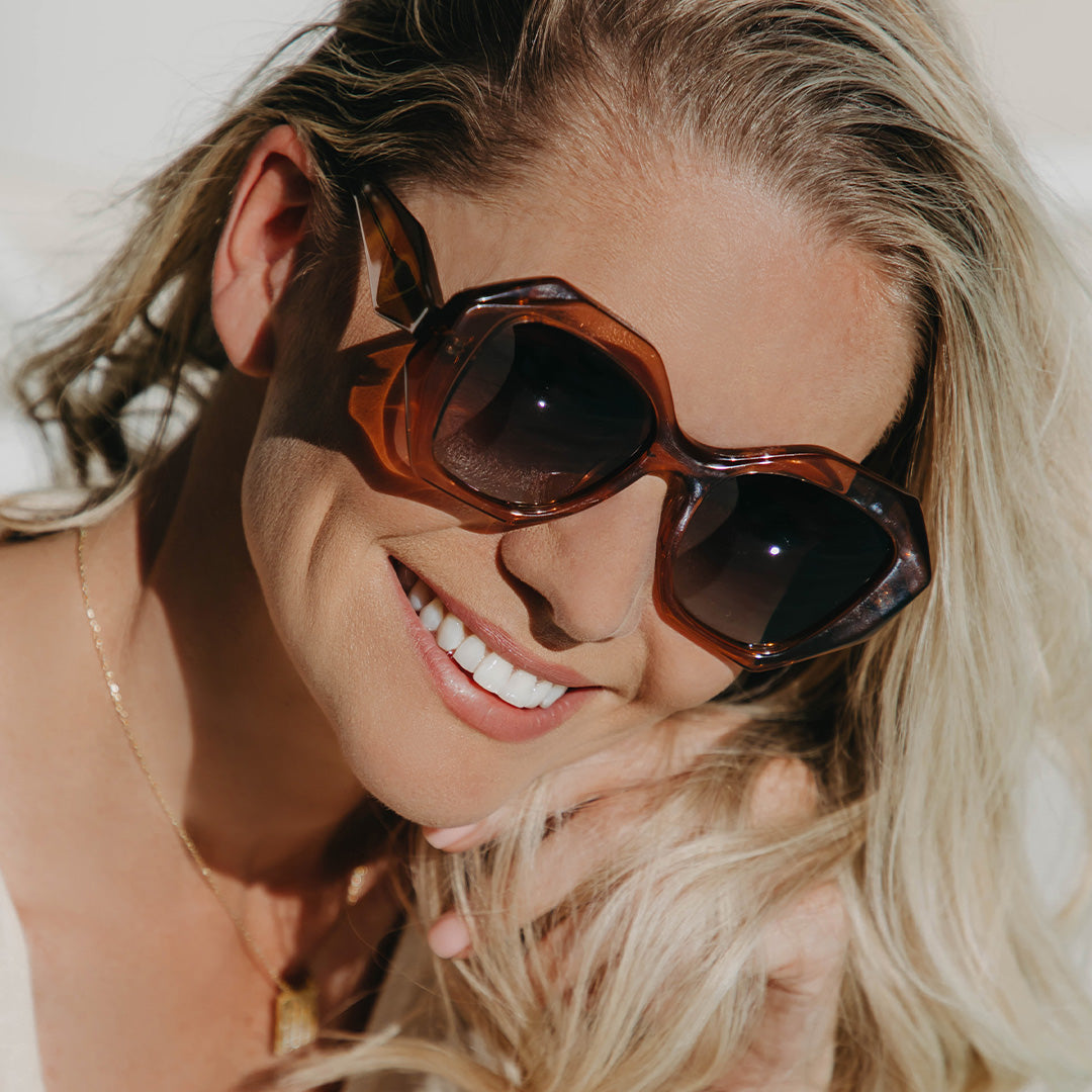 Ava Bronze Sunglasses