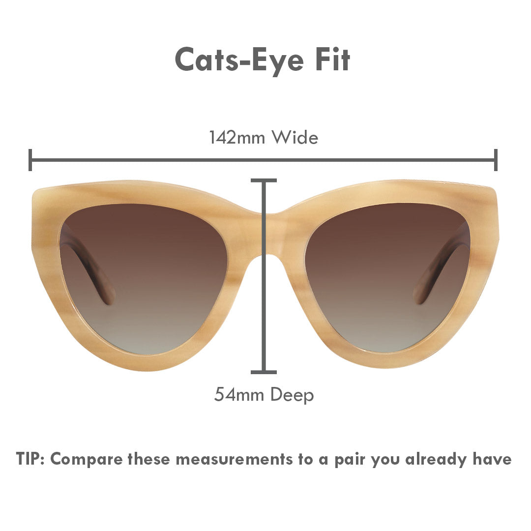 Ninety-Nine Cream Sunglasses