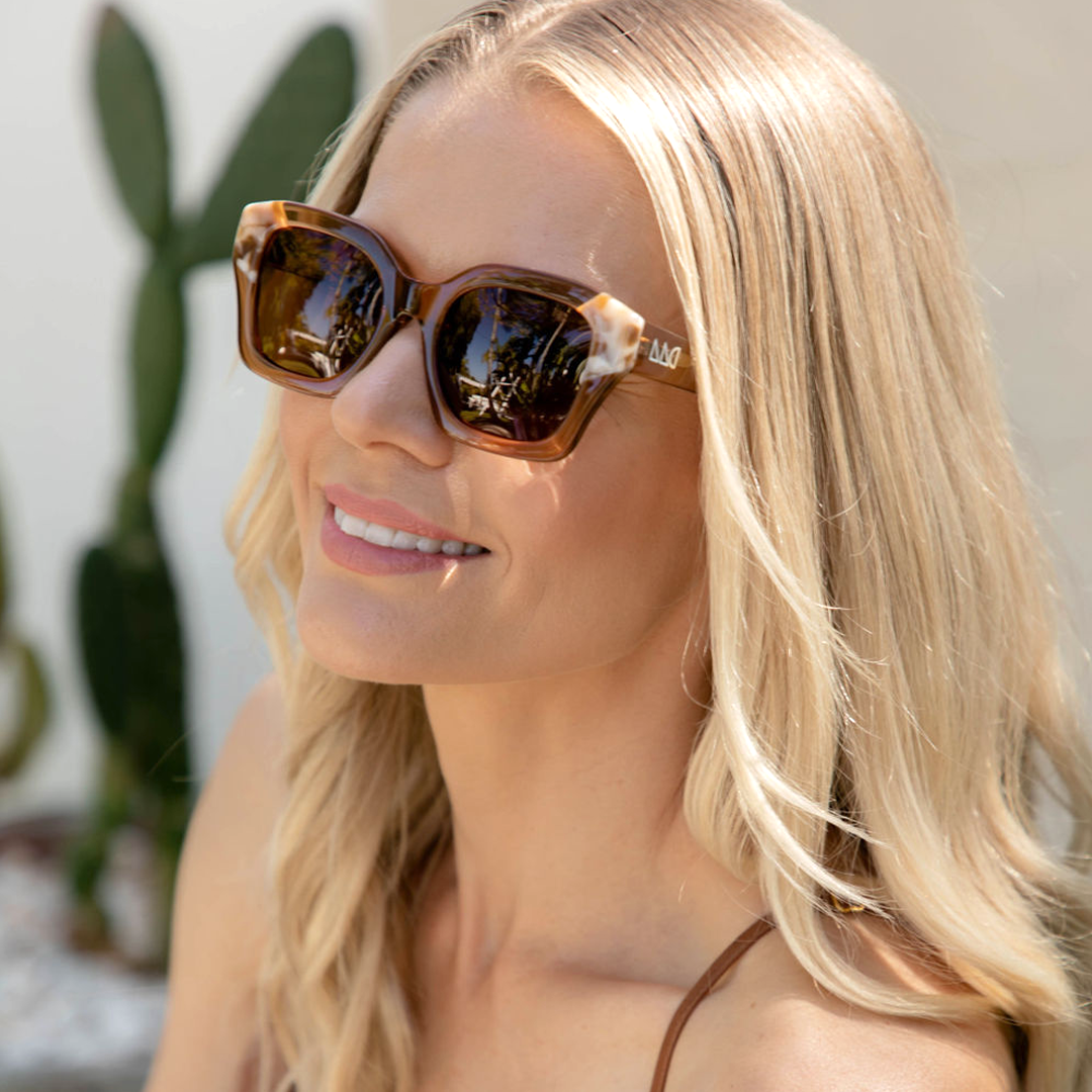 Maeve Bronze Sunglasses