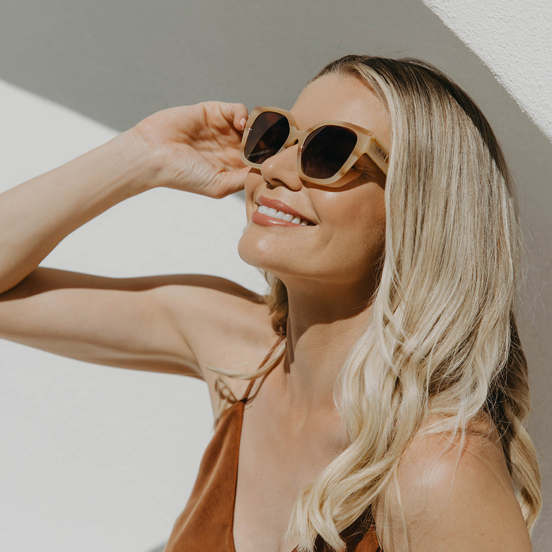 Siren Cream Sunglasses