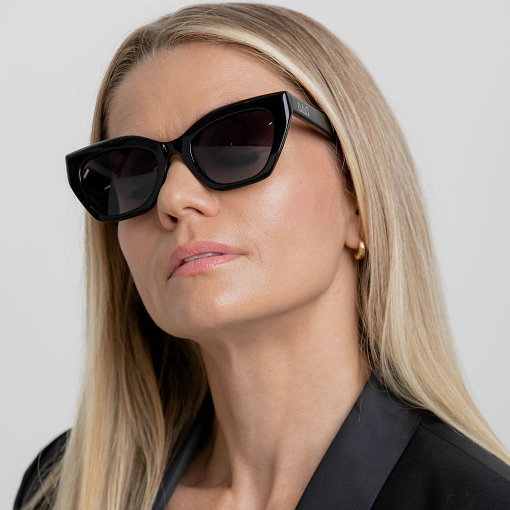 Heart Breaker Black Sunglasses