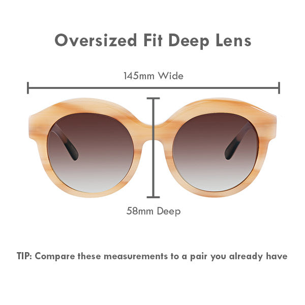 Iris Cream Sunglasses