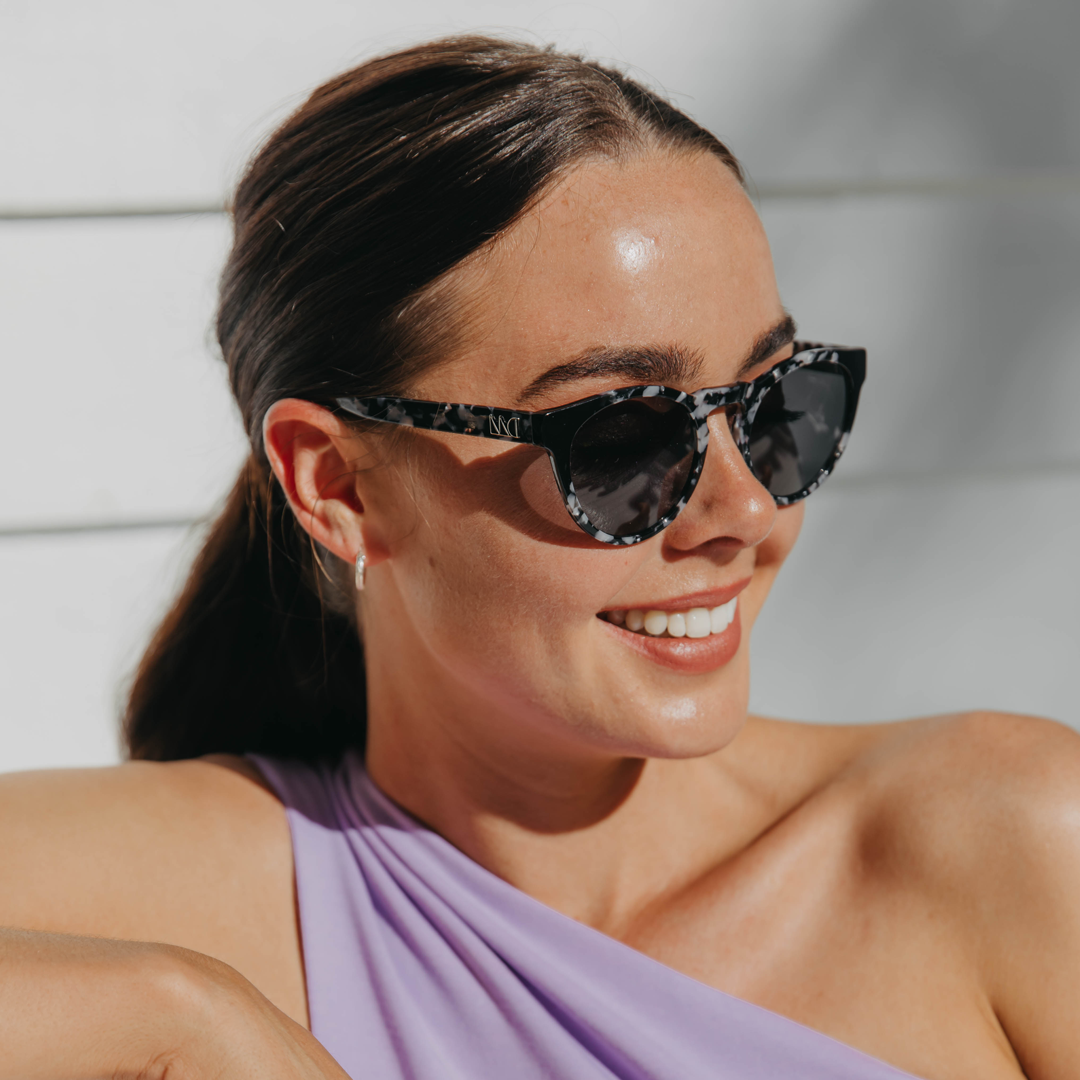 Simba Black Demi Sunglasses