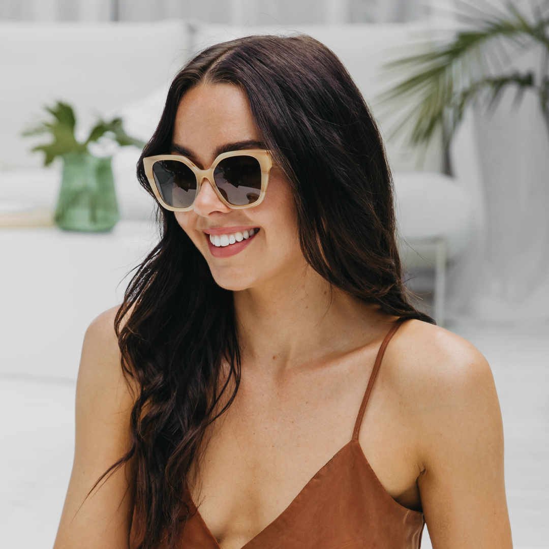 Siren Cream Sunglasses