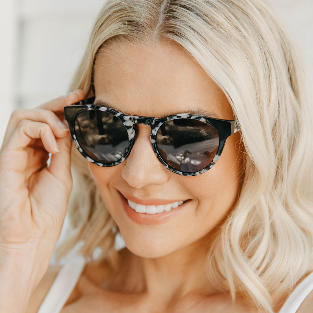 Simba Black Demi Sunglasses
