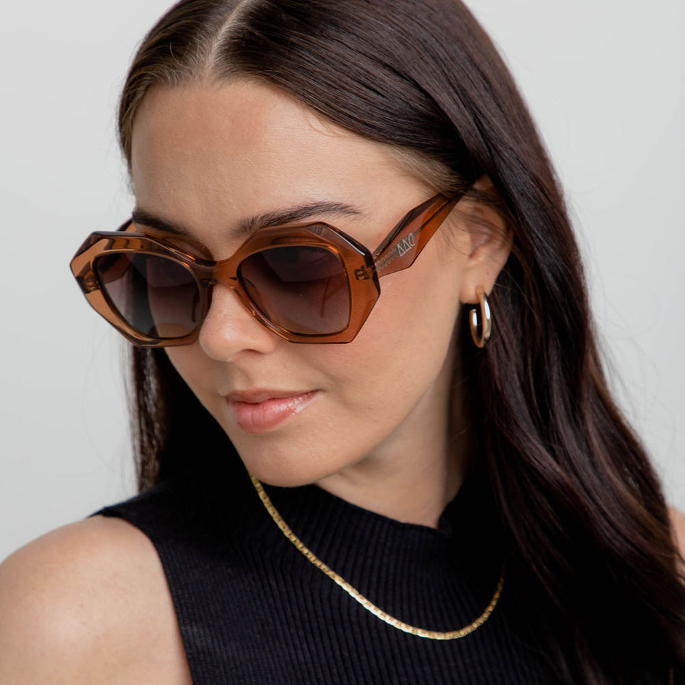 Ava Bronze Sunglasses