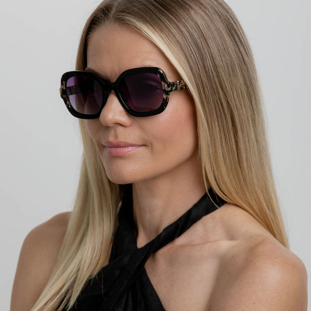 Helena Black Sunglasses