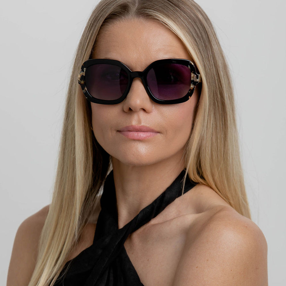 Helena Black Sunglasses