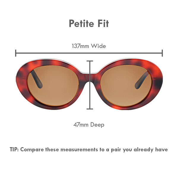 Stella Red Cloud Sunglasses