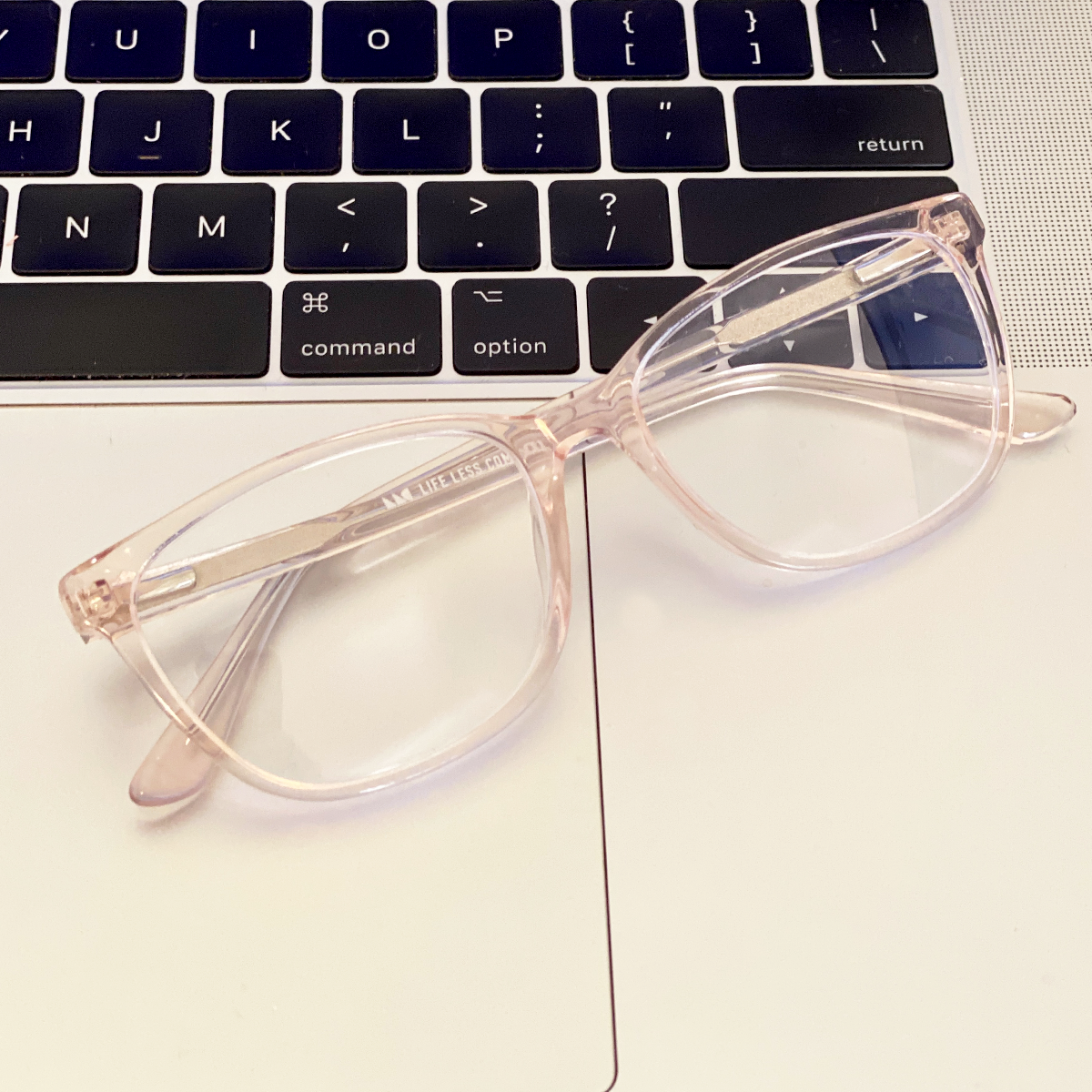 Dana Clear Rose Optical